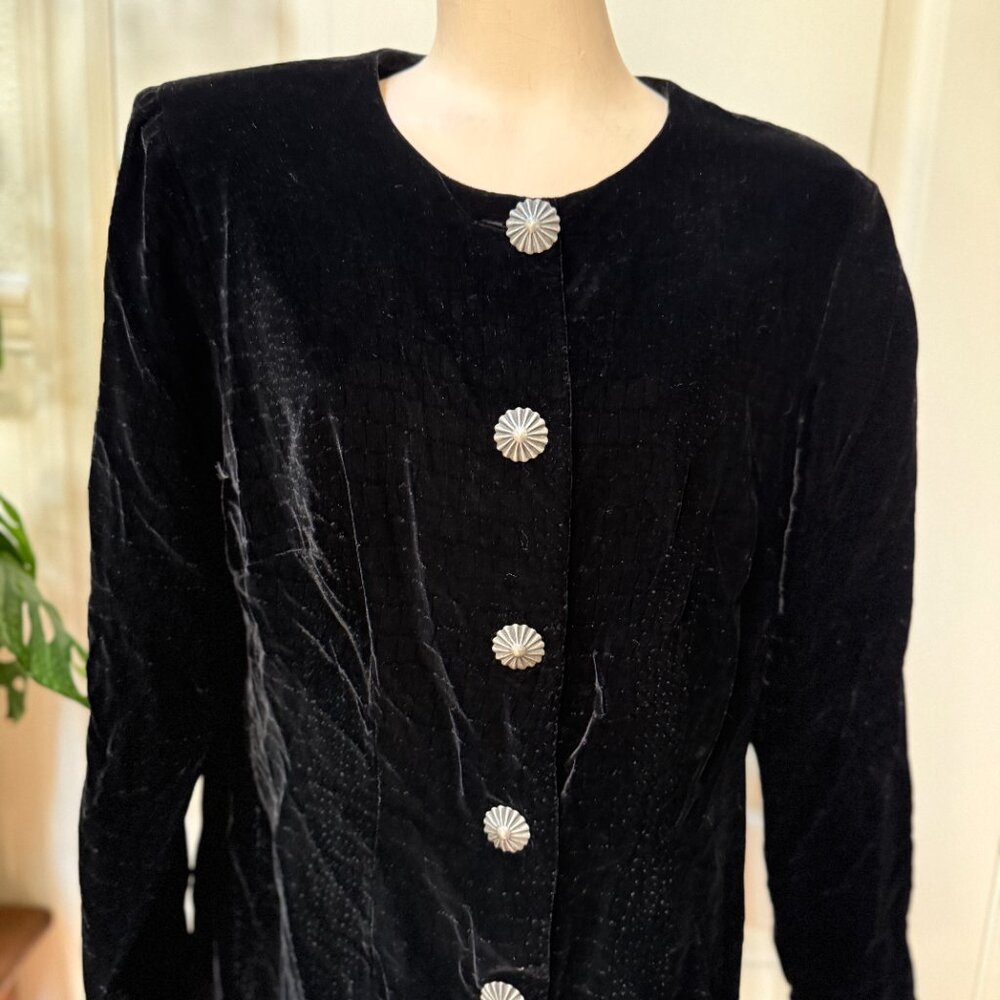 Double D Ranch Black Button Up Jacket - Picture 2 of 7